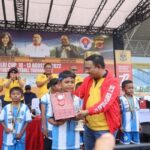 Ketum KNPI Haris Pertama Apresiasi “Nasional Youth Football Tournament 2022” Helatan KBPP Polri