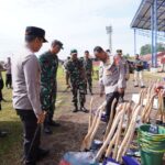 Polri Kerahkan Ribuan Personel Bersihkan Puing-puing Pasca Gempa Cianjur