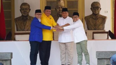 Resmi, Partai Golkar dan PAN Dukung Prabowo Subianto Calon Presiden 2024-2029