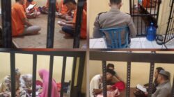 Tahanan Polresta Bengkulu Tadarusan dan Baca Yasin Bersama