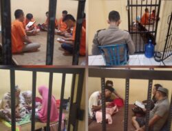 Tahanan Polresta Bengkulu Tadarusan dan Baca Yasin Bersama