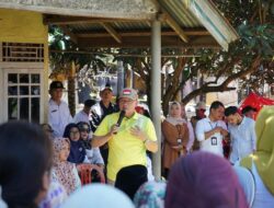 Gubernur Rohidin Kunjungi Dua Titik Lokasi Kebakaran di Bengkulu Utara