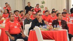 Dukung Penuh, Polda Bengkulu dan Jajaran Gelar Nobar Semifinal Piala Asia U-23 2024